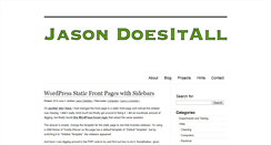 Desktop Screenshot of jasondoesitall.com